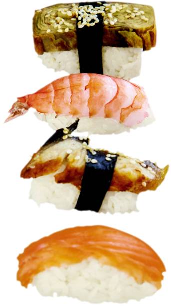 sushi. - nigri sushi stock-fotos und bilder