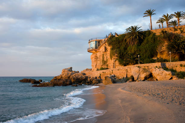istock Calahonda Beach at Sunrise in Nerja 874006954