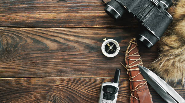 istock Equipment for hunting or trekking 874023176