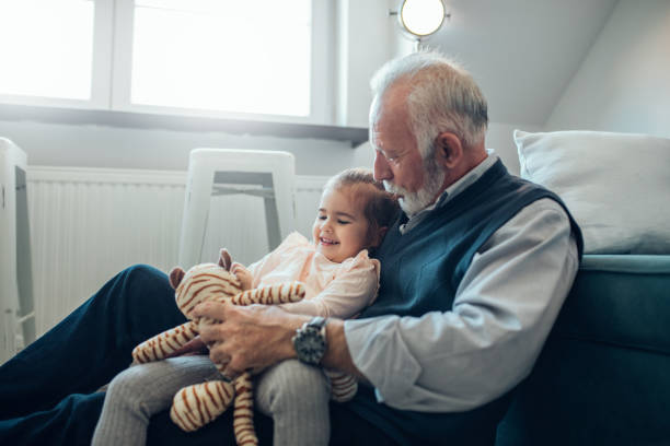 istock She enjoys time with her grandpa 874031776