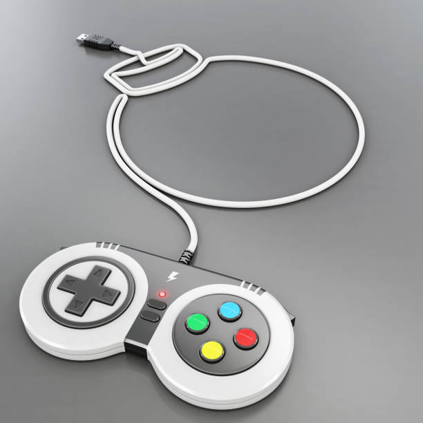 istock video game controler with wire shaping a bomb 874046894