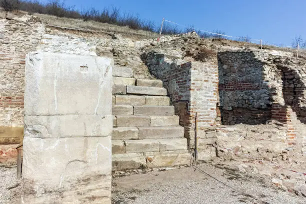Photo of Ruins of ancient city Heraclea Sintica - built by Philip II of Macedon, Bulgaria
