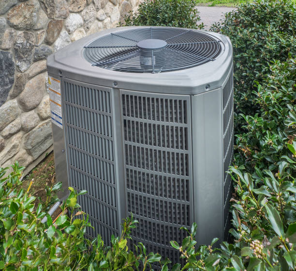 Heating and air conditioning unit stock photo
