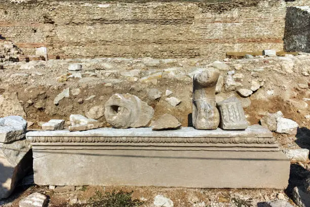 Photo of Ruins of ancient city Heraclea Sintica - built by Philip II of Macedon, Bulgaria