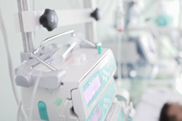 istock Medical science background with equipment 874072118