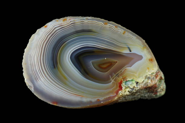 istock A cross section of the agate stone. 874079608