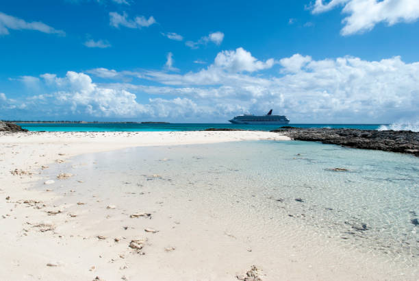 Caribbean Island Landscape stock photo