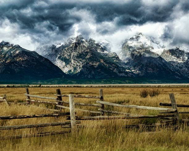 istock Storm Over the Grand Teton 874087790