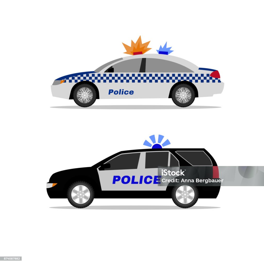 경찰 차 이미지 경찰차에 대한 스톡 벡터 아트 및 기타 이미지 - 경찰차, 감시, 개념 - Istock