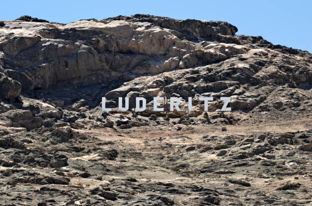 istock The Luderitz sign, Namibia, Africa 874088442