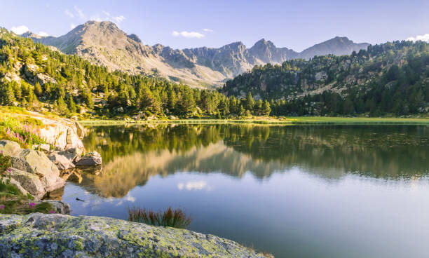 istock Estany Primer lake in Andorra, Pyrenees Mountains 874091194