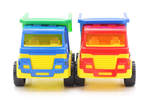 istock Plastic toy cars. 874094850