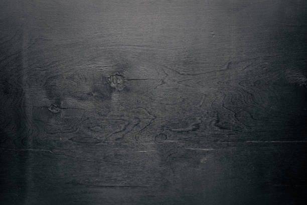 istock Black wooden structural background. Top view. Free space. 874102272