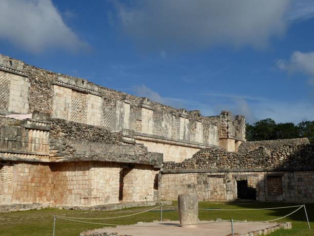 istock Maya pyramid temple ruins Uxmal in Yucatan, Mexico 874103798