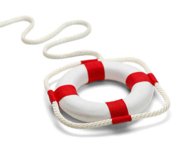 life preserver - buoy safety rescue rubber stock-fotos und bilder