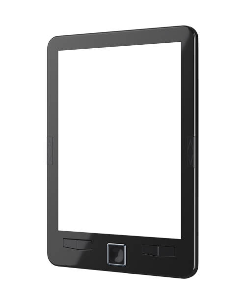 book reader, - kindle book reading digital display imagens e fotografias de stock