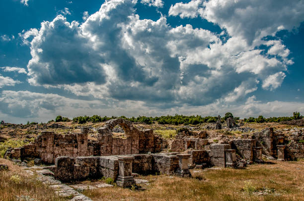istock Bucak, Burdur - Turkey. June 11, 2013. Kremna Ancient City. 874115346