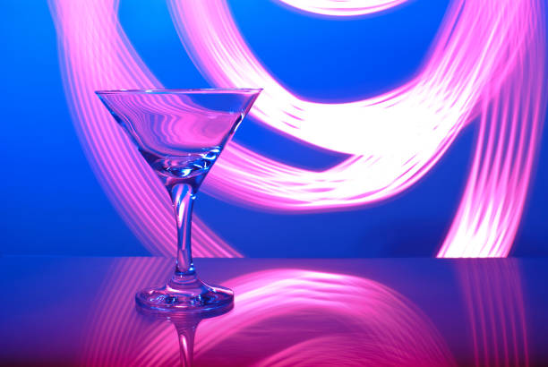 istock alcoholic glass in the club entourage, copy space 874121620