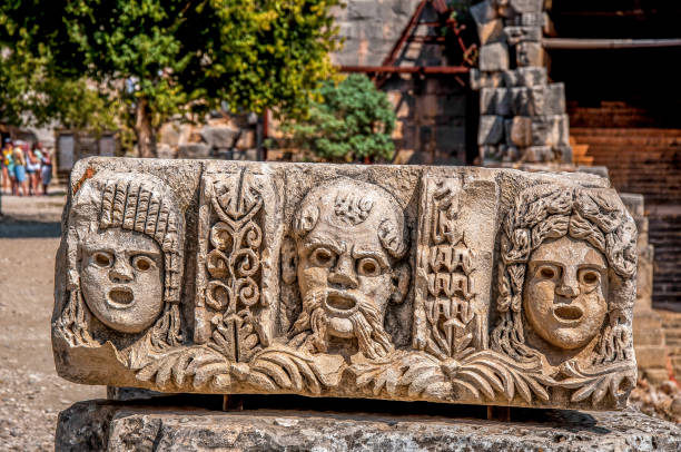 istock Antalya - Turkey. August 18, 2013.Ancient Site of Myra, Lycia. 874132926