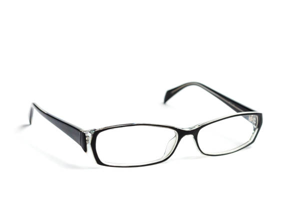 istock Transparent glasses for correction of sight isolated on white background 874138788