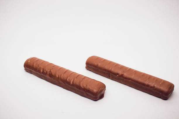 istock Caramel Chocolate Bar On White Background 874140388