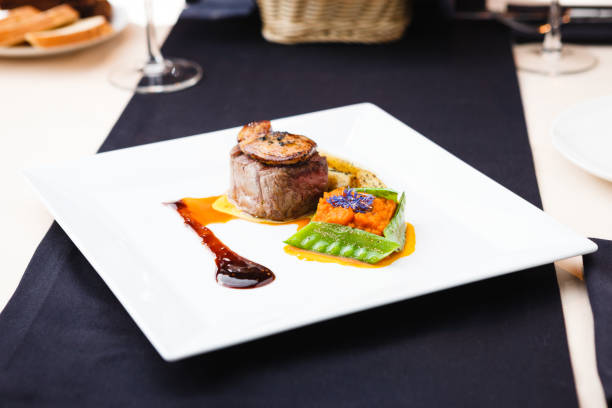 istock Beef fillet with potato 874165112