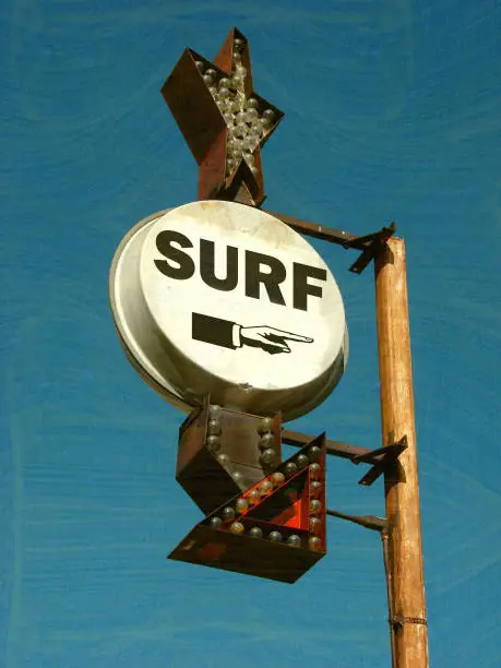 Photo of surf sign