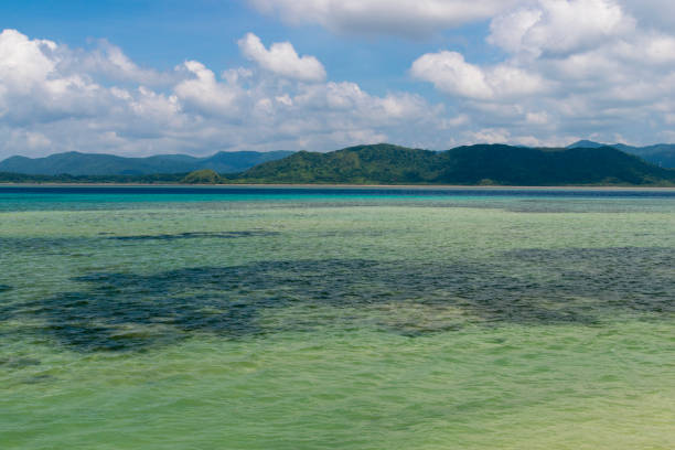 istock Iriomote island view from the Kubazaki coast (Kohama Island / Kohamajima, Okinawa) 874196786