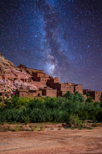 istock Kasbah Ait Ben Haddou at night, Morocco 874204444