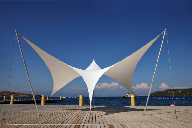istock Large Outdoor Beach Tent 874214560
