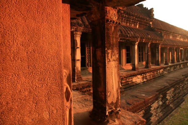 istock Interior of Angkor Wat, Cambodia 874214940
