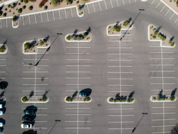 istock A car parked at a large parking lot. 874225132