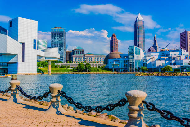 istock Downtown Cleveland Ohio Skyline (P) 874228536