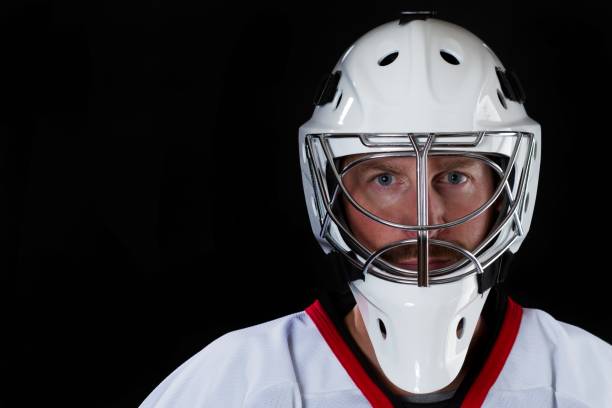 istock Hockey goalie modern 874230924