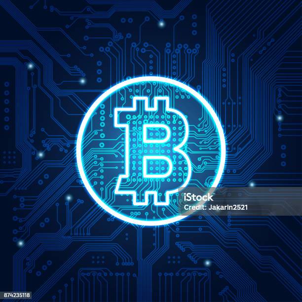 Bitcoin Stock Illustration - Download Image Now - Bitcoin, Digitally Generated Image, Currency