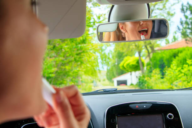 istock Woman is driving her car 874240830
