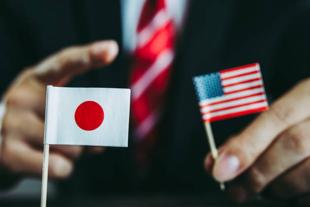 istock Businessman and national flag 874251062
