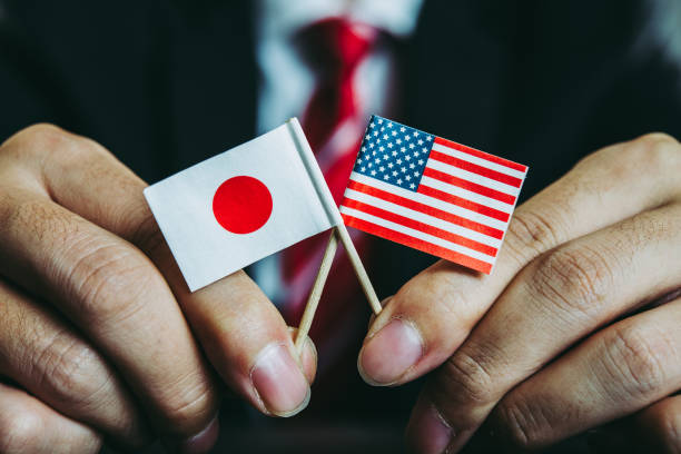 istock Businessman and national flag 874251176