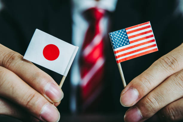 istock Businessman and national flag 874251276