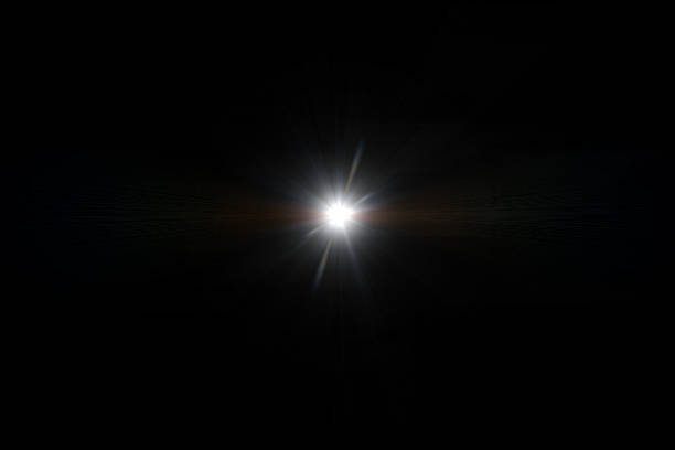 istock digital lens flare,sun burst on black background 874258554