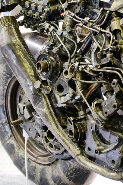 istock the rear wheel of a motorcycle 874259190
