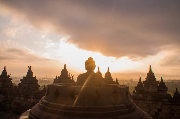 istock Buddha of Borobudur 874286062