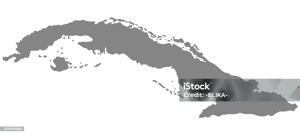 Cuba map vector illustration of Cuba map Cuba stock vector