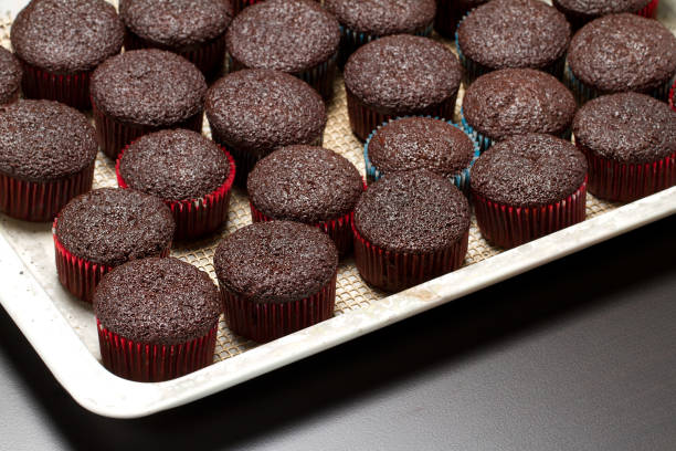 istock Simple homemade chocolate muffins 874301278