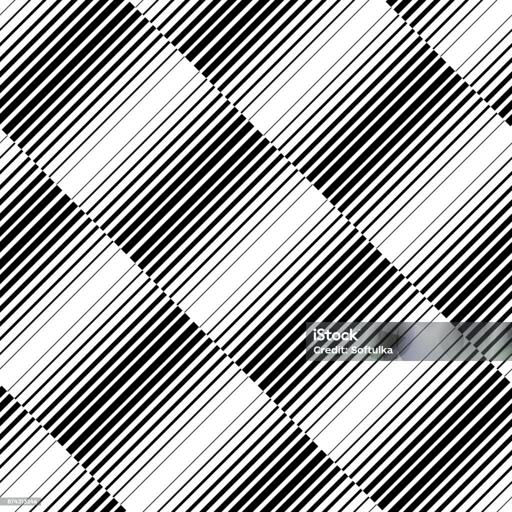 Universal Linear Geometric Seamless Pattern With Transition Stock ...