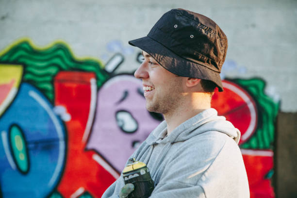 istock Smiling Graffiti Artist Profile Shot 874327788