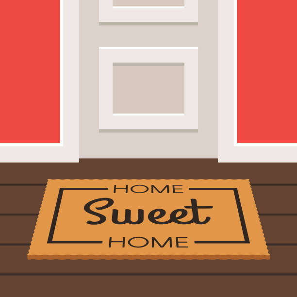 4,993 Home Sweet Home Illustrations & Clip Art - iStock | Home sweet home  sign, Welcome mat, Welcome home