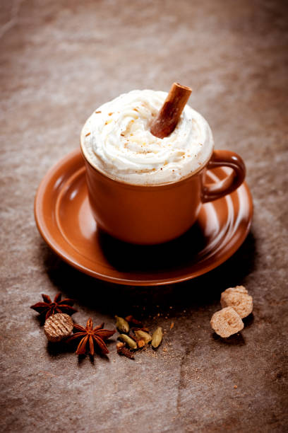istock Coffee with whipped cream and cinnamon 874338814