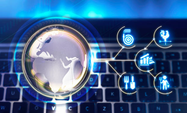 istock Agriculture concept on the keyboard background 874342888