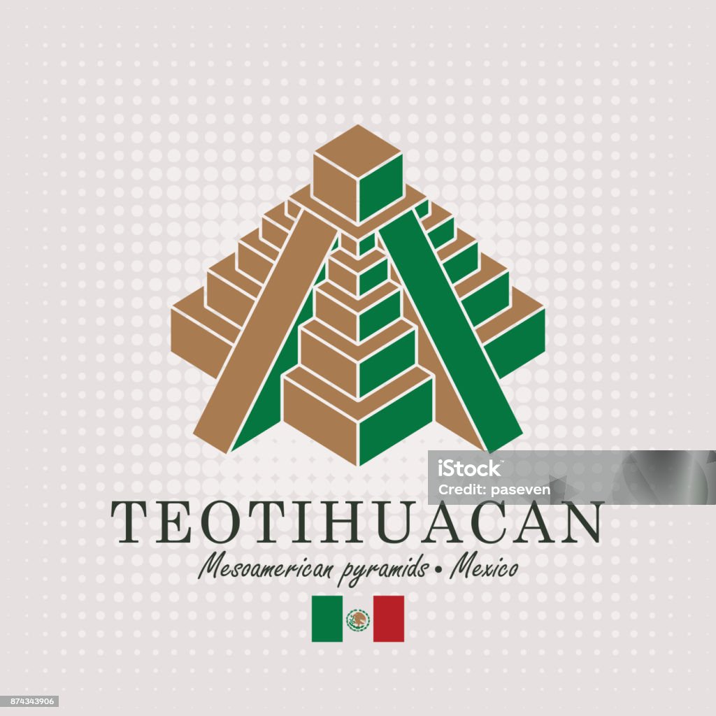 Bản Vẽ Sơ Đồ Của Các Kim Tự Tháp Mesoamerican Hình minh họa Sẵn có ...